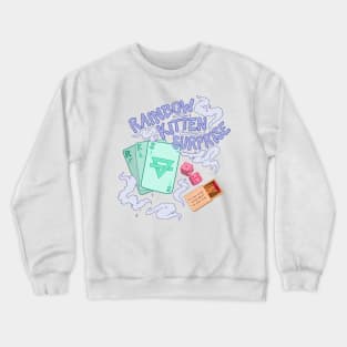 rainbow kitten 6 Crewneck Sweatshirt